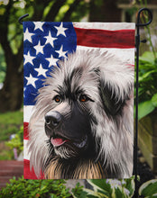 Load image into Gallery viewer, Sarplaninac Dog American Flag Garden Flag - Outdoor Decorative Yard Flag CK6689GF