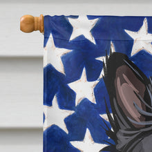 Load image into Gallery viewer, Scottish Terrier Dog American Flag Flag Canvas House Size CK6696CHF