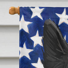 Load image into Gallery viewer, Seskar Seal Dog American Flag Flag Canvas House Size CK6701CHF