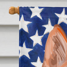 Load image into Gallery viewer, Shiba Inu Dog American Flag Flag Canvas House Size CK6704CHF