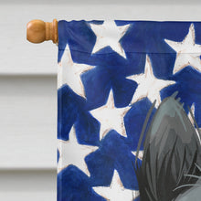 Load image into Gallery viewer, Shiloh Shepherd Dog American Flag Flag Canvas House Size CK6707CHF