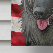 Load image into Gallery viewer, Shiloh Shepherd Dog American Flag Flag Canvas House Size CK6707CHF