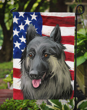 Load image into Gallery viewer, Shiloh Shepherd Dog American Flag Garden Flag - Outdoor Decorative Yard Flag CK6707GF