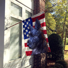 Load image into Gallery viewer, Skye Terrier Dog American Flag Flag Canvas House Size CK6709CHF