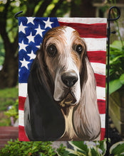 Load image into Gallery viewer, Southern Hound Dog American Flag Garden Flag - Outdoor Decorative Yard Flag CK6717GF