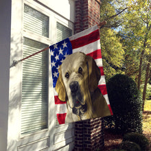 Load image into Gallery viewer, Spanish Mastiff Dog American Flag Flag Canvas House Size CK6718CHF
