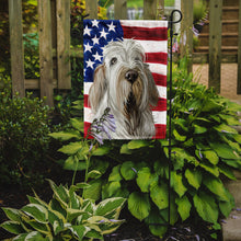 Load image into Gallery viewer, Spinone Italiano Dog American Flag Garden Flag - Outdoor Decorative Yard Flag CK6720GF