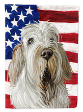 Load image into Gallery viewer, Spinone Italiano Dog American Flag Garden Flag - Outdoor Decorative Yard Flag CK6720GF