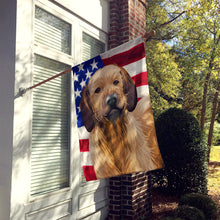 Load image into Gallery viewer, Styrian Coarse-haired Hound American Flag Flag Canvas House Size CK6728CHF