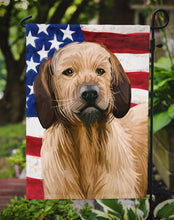 Load image into Gallery viewer, Styrian Coarse-haired Hound American Flag Garden Flag - Outdoor Decorative Yard Flag CK6728GF