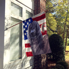 Load image into Gallery viewer, Taigan Dog American Flag Flag Canvas House Size CK6732CHF