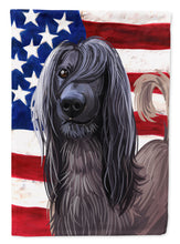 Load image into Gallery viewer, Taigan Dog American Flag Garden Flag - Outdoor Decorative Yard Flag CK6732GF
