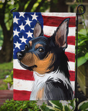 Load image into Gallery viewer, Teddy Roosevelt Terrier American Flag Garden Flag - Outdoor Decorative Yard Flag CK6735GF