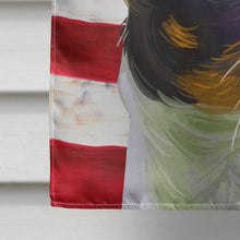 Load image into Gallery viewer, Tenterfield Terrier American Flag Flag Canvas House Size CK6737CHF