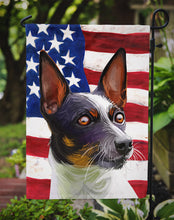 Load image into Gallery viewer, Tenterfield Terrier American Flag Garden Flag - Outdoor Decorative Yard Flag CK6737GF