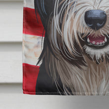 Load image into Gallery viewer, Tibetan Terrier American Flag Flag Canvas House Size CK6740CHF