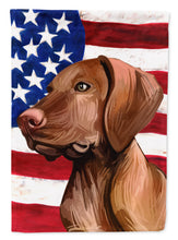 Load image into Gallery viewer, Vizsla American Flag Flag Canvas House Size CK6747CHF