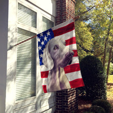 Load image into Gallery viewer, Weimaraner American Flag Flag Canvas House Size CK6749CHF