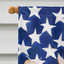 Load image into Gallery viewer, Pembroke Welsh Corgi American Flag Flag Canvas House Size CK6751CHF