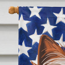 Load image into Gallery viewer, Yorkshire Terrier American Flag Flag Canvas House Size CK6760CHF