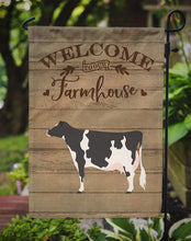 Load image into Gallery viewer, Holstein Cow Welcome Garden Flag – Decorative Outdoor Yard Flag CK6766GF