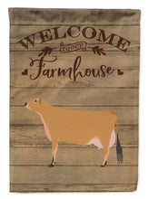 Load image into Gallery viewer, Jersey Cow Welcome Flag Canvas House Size CK6773CHF