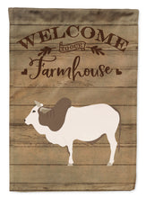 Load image into Gallery viewer, Malvi Cow Welcome Garden Flag – Decorative Outdoor Yard Flag CK6774GF