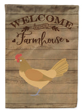 Load image into Gallery viewer, Frisian Friesian Chicken Welcome Flag Canvas House Size CK6776CHF