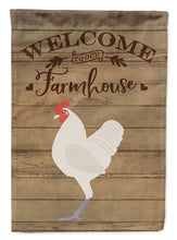 Load image into Gallery viewer, German Langshan Chicken Welcome Flag Canvas House Size CK6781CHF