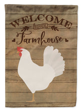 Load image into Gallery viewer, Leghorn Chicken Welcome Flag Canvas House Size CK6784CHF