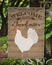 Load image into Gallery viewer, Leghorn Chicken Welcome Garden Flag – Decorative Outdoor Yard Flag CK6784GF