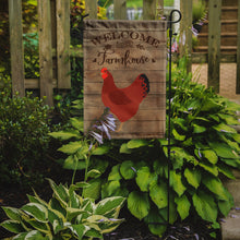 Load image into Gallery viewer, New Hampshire Red Chicken Welcome Garden Flag – Decorative Outdoor Yard Flag CK6787GF