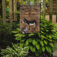 Load image into Gallery viewer, American Mammoth Jack Donkey Welcome Garden Flag – Decorative Outdoor Yard Flag CK6788GF