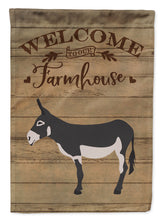 Load image into Gallery viewer, American Mammoth Jack Donkey Welcome Garden Flag – Decorative Outdoor Yard Flag CK6788GF