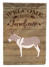 Load image into Gallery viewer, Australian Teamster Donkey Welcome Flag Canvas House Size CK6790CHF