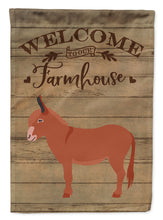 Load image into Gallery viewer, Irish Donkey Welcome Flag Canvas House Size CK6792CHF