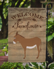 Load image into Gallery viewer, Cotentin Donkey Welcome Garden Flag – Decorative Outdoor Yard Flag CK6793GF