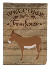Load image into Gallery viewer, Cotentin Donkey Welcome Garden Flag – Decorative Outdoor Yard Flag CK6793GF