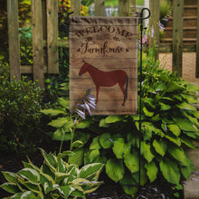 Load image into Gallery viewer, Hinny Horse Donkey Welcome Garden Flag – Decorative Outdoor Yard Flag CK6794GF
