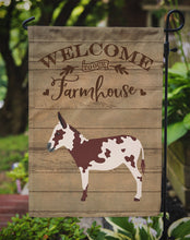 Load image into Gallery viewer, American Spotted Donkey Welcome Garden Flag – Decorative Outdoor Yard Flag CK6795GF