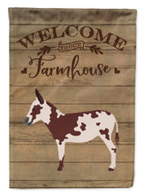 Load image into Gallery viewer, American Spotted Donkey Welcome Garden Flag – Decorative Outdoor Yard Flag CK6795GF