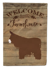 Load image into Gallery viewer, Poitou Poiteuin Donkey Welcome Garden Flag – Decorative Outdoor Yard Flag CK6796GF