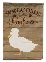 Load image into Gallery viewer, Crested Duck Welcome Flag Canvas House Size CK6801CHF