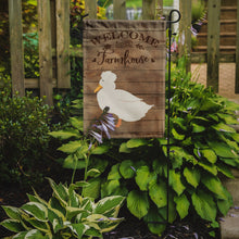 Load image into Gallery viewer, Crested Duck Welcome Garden Flag – Decorative Outdoor Yard Flag CK6801GF