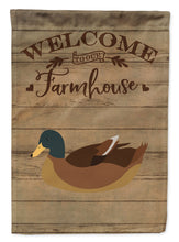 Load image into Gallery viewer, Khaki Campbell Duck Welcome Flag Canvas House Size CK6810CHF