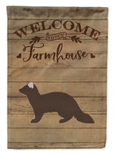 Load image into Gallery viewer, Sable Marten Welcome Garden Flag – Decorative Outdoor Yard Flag CK6813GF