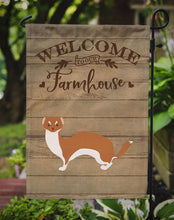 Load image into Gallery viewer, Weasel Welcome Garden Flag – Decorative Outdoor Yard Flag CK6814GF