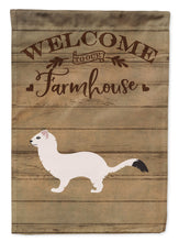 Load image into Gallery viewer, Stoat Short-tailed Weasel Welcome Flag Canvas House Size CK6816CHF