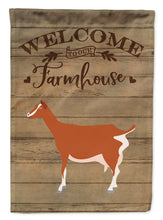 Load image into Gallery viewer, Toggenburger Goat Welcome Flag Canvas House Size CK6825CHF