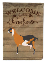 Load image into Gallery viewer, Anglo-nubian Nubian Goat Welcome Flag Canvas House Size CK6827CHF
